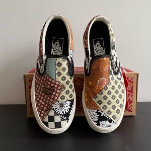 Vans Slip On patchwork Women's Size 6.5
Brand New!